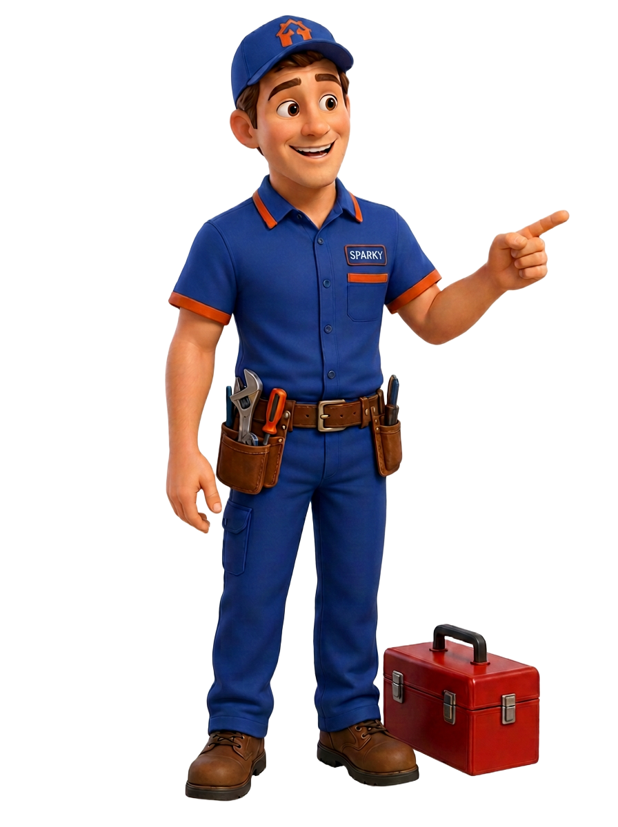 Sparky the repair expert